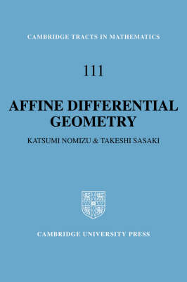 Cover of Affine Differential Geometry