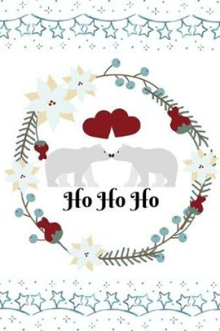 Cover of Middle school reading logs Elementary reading log Softback Size 8 x 10 inch "Ho Ho Ho"