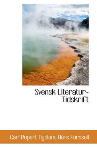 Cover of Svensk Literatur-Tidskrift