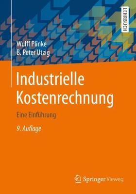 Cover of Industrielle Kostenrechnung