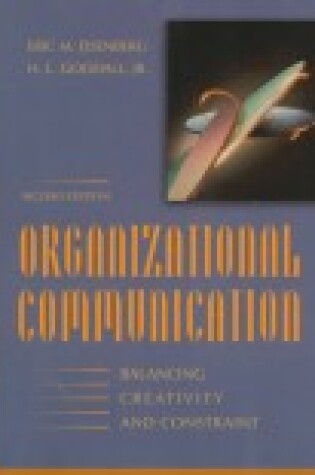 Cover of Organizational Communication