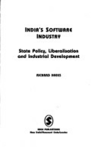 Cover of India′s Software Industry