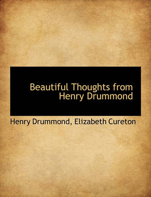 Book cover for Beautiful Thoughts from Henry Drummond