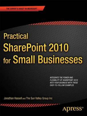 Book cover for Practical SharePoint 2010 for Small Businesses