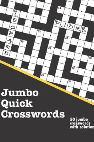 Cover of Jumbo Quick Crosswords