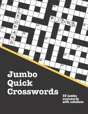 Book cover for Jumbo Quick Crosswords