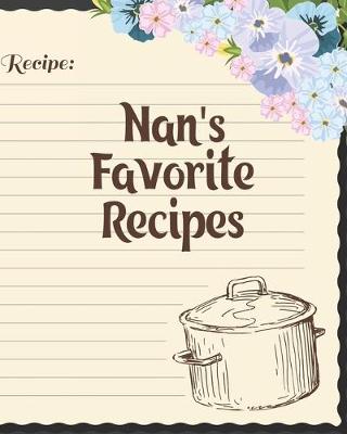 Book cover for Nan's Favorite Recipes