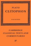 Book cover for Plato: Clitophon