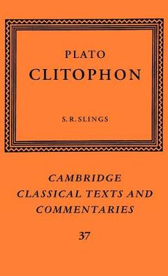 Cover of Plato: Clitophon