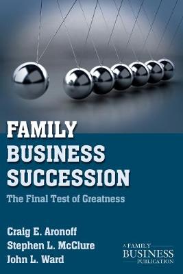 Book cover for Family Business Succession