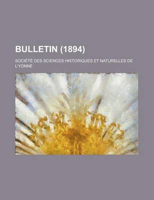 Book cover for Bulletin (1894)