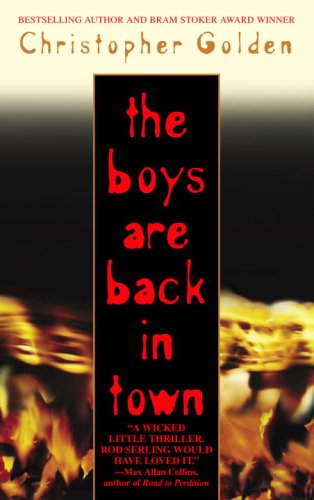 Book cover for The Boys are Back in Town