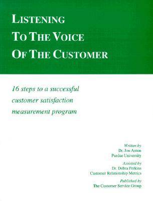 Book cover for Listening to the Voice of the Customer