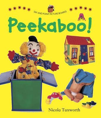 Book cover for Say and Point Picture Boards: Peekaboo!