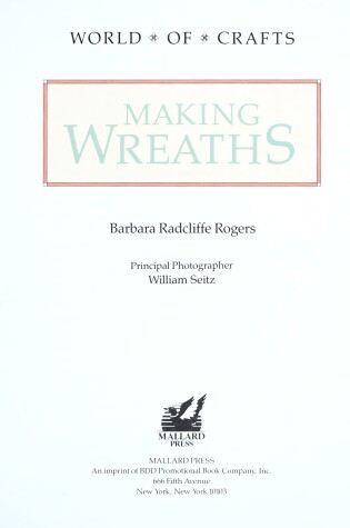 Cover of Making Wreaths