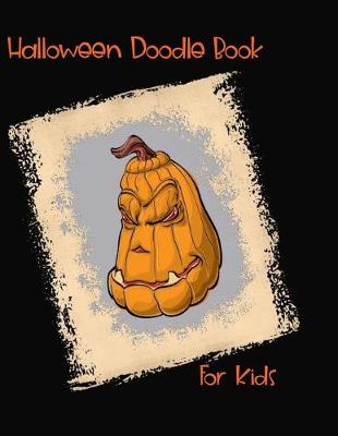 Book cover for Halloween Doodle Book For Kids