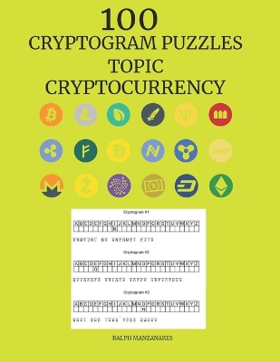 Book cover for 100 Cryptogram Puzzles