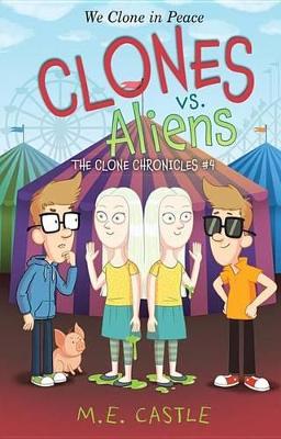Book cover for Clones vs. Aliens