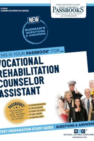 Cover of Vocational Rehabilitation Counselor Assistant