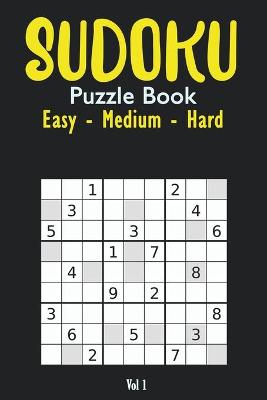 Book cover for SUDOKU Puzzle Book, Vol 1
