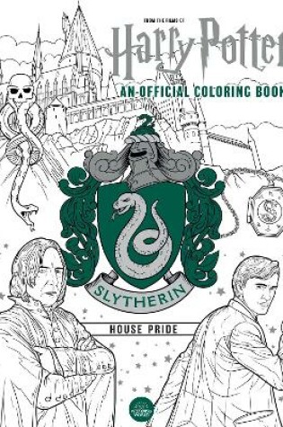Cover of Slytherin House Pride: The Official Coloring Book