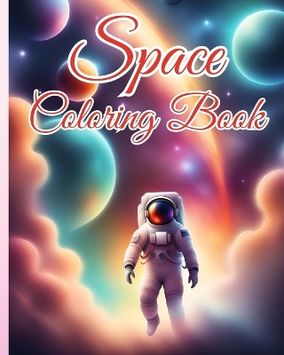 Book cover for Space Coloring Book