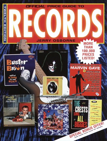 Book cover for The Official Price Guide to Records