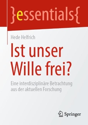 Cover of Ist unser Wille frei?