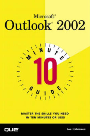 Cover of 10 Minute Guide to Microsoft Outlook 2002