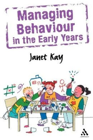 Cover of Managing Behaviour in the Early Years