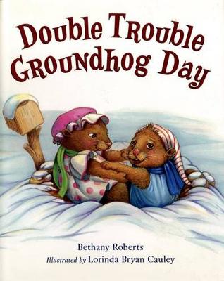 Book cover for Double Trouble Groundhog Day