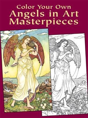 Cover of Color Your Own Angels in Art Master