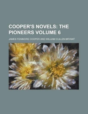 Book cover for Cooper's Novels Volume 6