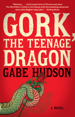 Book cover for Gork, the Teenage Dragon