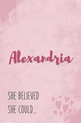Book cover for Alexandria She Believe She Could
