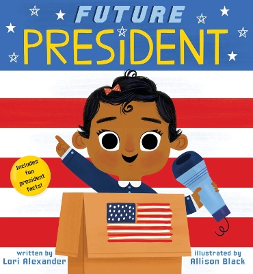 Book cover for Future President (Future Baby Board Books)