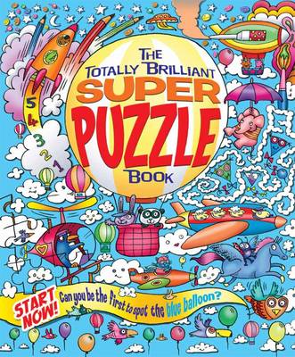 Book cover for The Totally Brilliant Super Puzzle Book