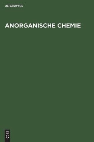 Cover of Anorganische Chemie