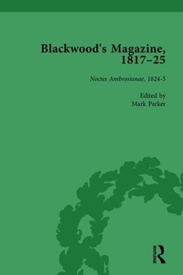 Book cover for Blackwood's Magazine, 1817-25, Volume 4