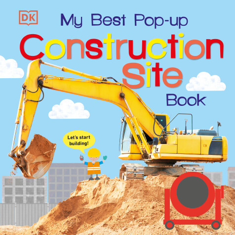 Book cover for My Best Pop-up Construction Site Book