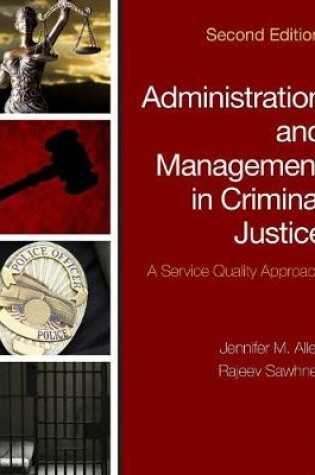 Cover of Administration and Management in Criminal Justice