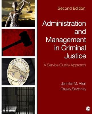 Book cover for Administration and Management in Criminal Justice