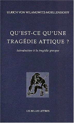 Book cover for Qu'est-Ce Qu'une Tragedie Attique ?