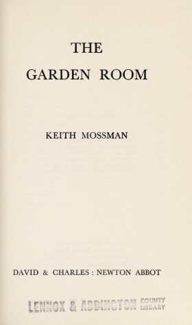 Book cover for Garden Room