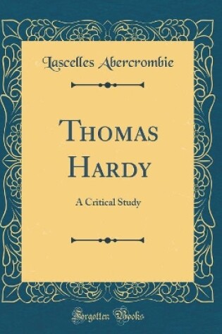 Cover of Thomas Hardy