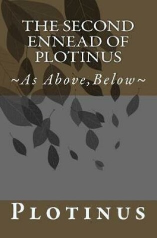 Cover of The Second Ennead of Plotinus