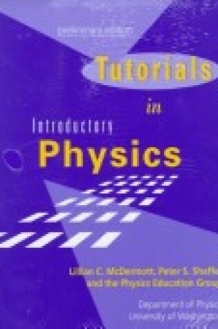 Cover of Tutorials in Introductory Physics and Homework Manual Package