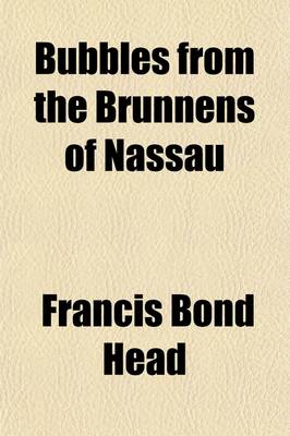 Book cover for Bubbles from the Brunnens of Nassau