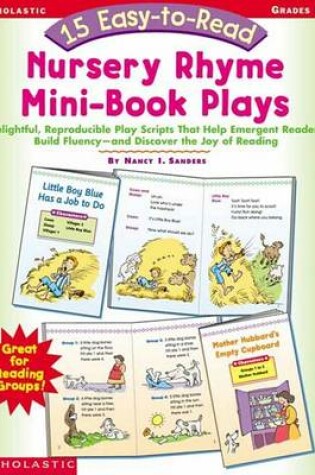 Cover of 15 Easy-To-Read Nursery Rhyme Mini-Book Plays