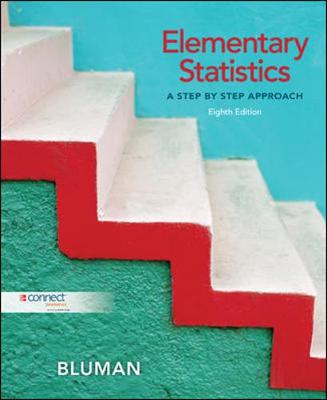 Book cover for Elementary Statistics: A Step By Step Approach with Data CD and Formula Card